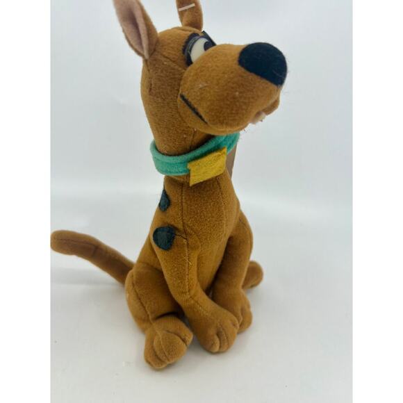 Scooby-Doo Plush 8" Stuffed Dog TV Show Cartoon Network Vintage Retro 1998 NWT - Picture 2 of 4
